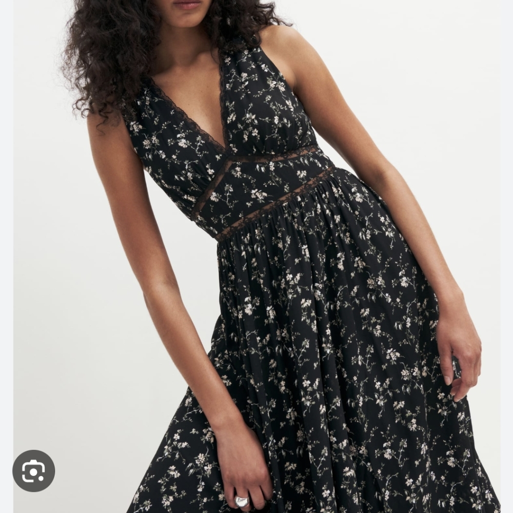 Reformation Zaid Lucien midi dress size 12
